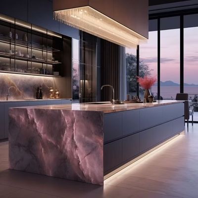 Custom outdoor Luminous Furnishings LED Bar Table Color Changing Furniture Wine Cellar