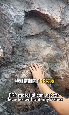 Hotel Custom Made 3D Rock Wall Project Lightweight Faux Stone Panelsl Pu Marble Stone Faux Rock Wall Foam Panel Pu Stone Wall Panel