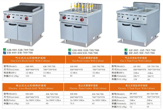 Mua Hai bể thương mại Lava Rock Grill Pasta Spaghetti Noodle Cooker 28Lx2 online manufacture