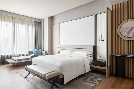 Buy OEM ODM Eco Friendly Hotel Room Furniture Set Packages Space Saving online manufacture