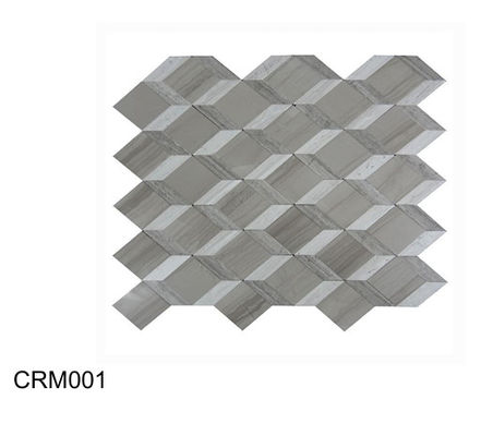 خرید تزئینات هنر ODM کاشی مرمر بافت دار کاشی های Splashback Herringbone online manufacture