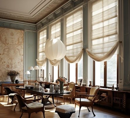 Beli Otomatis Baterai Dioperasikan Motorized Blackout Zebra Roller Blinds Tirai Untuk Windows Zigbee APP online manufacture
