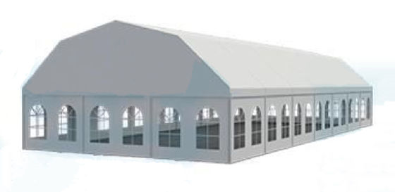 satın al Büyük Isı Kemerli Çokgen Çadır Ağır Hizmet Tipi Depo Depolama ODM online manufacture