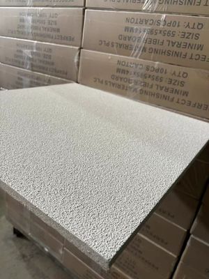 ODM Acoustic Plasterboard Gypsum Ceiling Board Tile For Commercial Space