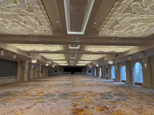 Dönüştürülebilir Broadloom Four Seasons Nylon Ticari Halı Otel Koridoru Yemek Odası