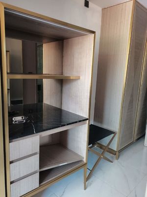 Floor Standing Wooden Modern Hotel Furniture Storage Cabinet Cupboard Bookcase