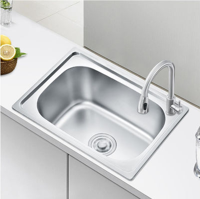 Smart Digital Stainless Steel Kitchen Sink Waterfall LED Light 24 inch