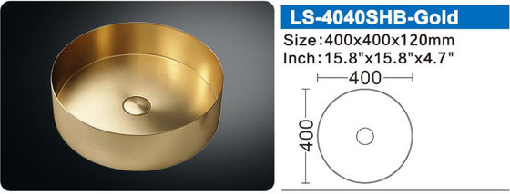 Gepoetst SUS304 Roestvrij staal Keukensink Rechthoekige Drop In Wash Basin 33x22