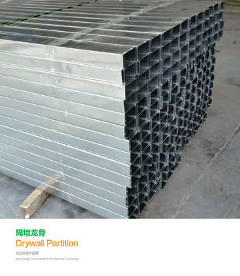Gegalvaniseerde structurele gips metalen stang staal frame profiel op maat