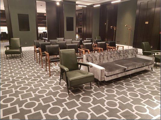 Otel Lobisi Salon Dekorasyonu İçin Ticari Polyester Tufting Dört Mevsim Halı
