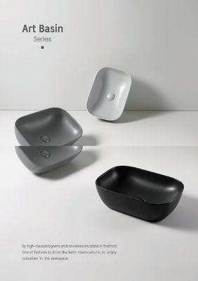 Colored Countertop Lavabo Ceramic Hand Wash Basin Toilet sink For Bathroom