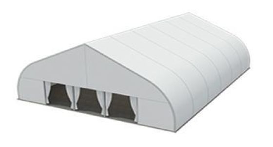Tenda Luar Ruangan PVC TFS Transparan Besar untuk Acara Pesta dengan Rangka Paduan Aluminium