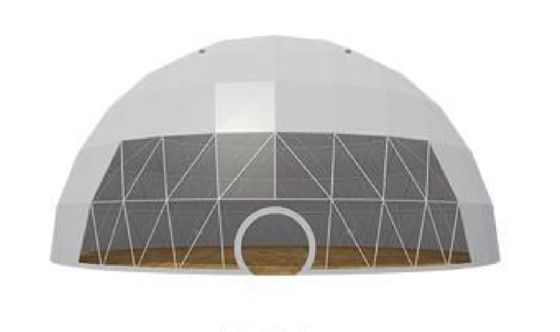 Custom PVC Dome Garden Outdoor Tent Canopy 6-8 Person For Camping Resort