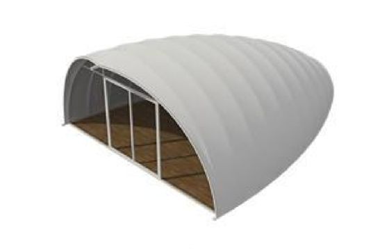 PVC Shell Shape Outdoor Waterproof Tent For Party Glamping Camping 5x8m