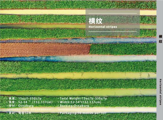 OEM Natural 3d Wallpaper Interior Decoration Weave Wallcovering Horizontal Blush Strip