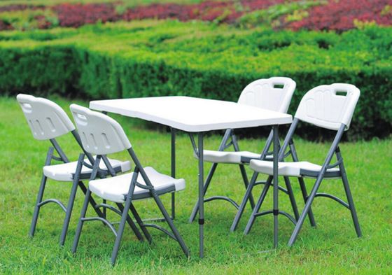 OEM Ergonomic White Plastic HDPE Folding Chair Table OutdoorFor Event
