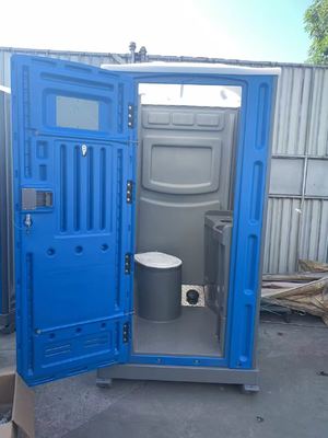 Wholesale Outdoor HDPE Prefab Plastic Portable Toilet Cabin Modern Chemical Toilet UV-proof Public Toilet Cabin Modern Mobile WC Mobile Toilet for Outdoor Events