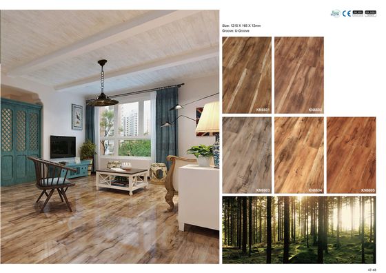 Customized Hdf Laminater Flooring Engineered Solid Wood Flooring