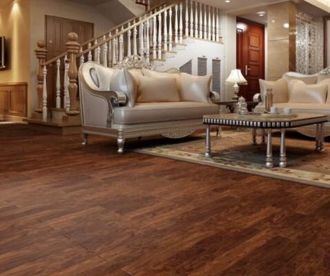 Click HDF Laminate Flooring Board 10mm For Kitchen Hotel Living Room